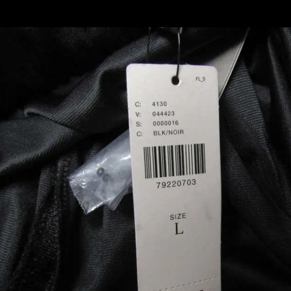 Anthropologie Payal Jain Black Velvet Strapless Beaded Formal Maxi Gown Large - Picture 14 of 15